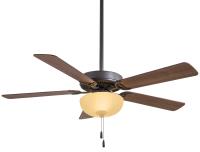 52"Ceiling Fan by Minka Aire - Contractor Uni-Pack LED Collection, Oil Rubbed Bronze Finish - F448L-ORB