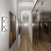 LED Wall Sconce by AFX Lighting - Haven Collection, Black Finish - HVNS0513LAJUDBK