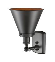 One Light Wall Sconce by Innovations - Ballston Urban Collection, Oil Rubbed Bronze Finish - 916-1W-OB-M13