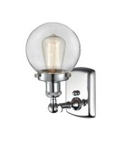 One Light Wall Sconce by Innovations - Ballston Urban Collection, Polished Chrome Finish - 916-1W-PC-G202-6