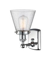 One Light Wall Sconce by Innovations - Ballston Urban Collection, Polished Chrome Finish - 916-1W-PC-G64