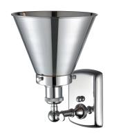 LED Wall Sconce by Innovations - Ballston Urban Collection, Polished Chrome Finish - 916-1W-PC-M13-PC-LED