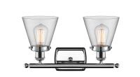 Two Light Bath Vanity by Innovations - Ballston Urban Collection, Polished Chrome Finish - 916-2W-PC-G62