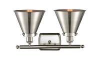 LED Bath Vanity by Innovations - Ballston Urban Collection, Brushed Satin Nickel Finish - 916-2W-SN-M13-SN-LED