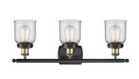 LED Bath Vanity by Innovations - Ballston Urban Collection, Black Antique Brass Finish - 916-3W-BAB-G52-LED