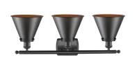 Three Light Bath Vanity by Innovations - Ballston Urban Collection, Oil Rubbed Bronze Finish - 916-3W-OB-M13