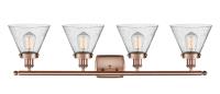 Four Light Bath Vanity by Innovations - Ballston Urban Collection, Antique Copper Finish - 916-4W-AC-G44