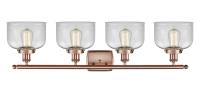 LED Bath Vanity by Innovations - Ballston Urban Collection, Antique Copper Finish - 916-4W-AC-G72-LED