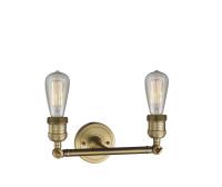 LED Bath Vanity by Innovations - Franklin Restoration Collection, Brushed Brass Finish - 208-BB-LED