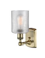 One Light Wall Sconce by Innovations - Ballston Collection, Antique Brass Finish - 516-1W-AB-G112