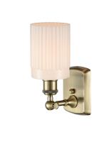 One Light Wall Sconce by Innovations - Ballston Collection, Antique Brass Finish - 516-1W-AB-G341