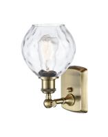 One Light Wall Sconce by Innovations - Ballston Collection, Antique Brass Finish - 516-1W-AB-G362