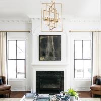 Seven Light Chandelier by Crystorama - Capri Collection, Antique Gold Finish - 339-GA