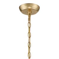 Three Light Chandelier by Crystorama - Rylee Collection, Antique Gold Finish - 603-GA