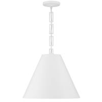 Three Light Chandelier by Crystorama - Alston Collection, Matte White + Antique Gold Finish - 8687-MT-GA