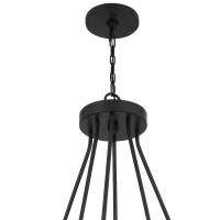 26 Light Chandelier by Crystorama - Alister Collection, Charcoal Bronze Finish - ALI-B2026-CZ