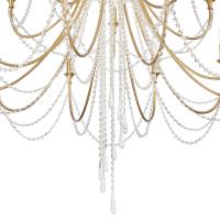 15 Light Chandelier by Crystorama - Arcadia Collection, Antique Gold Finish - ARC-1919-GA-CL-MWP