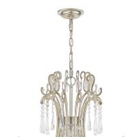 15 Light Chandelier by Crystorama - Arcadia Collection, Antique Silver Finish - ARC-1919-SA-CL-MWP