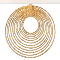 Two Light Wall Sconce by Crystorama - Doral Collection, Renaissance Gold Finish - DOR-B7702-RG