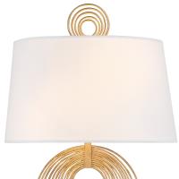 Two Light Wall Sconce by Crystorama - Doral Collection, Renaissance Gold Finish - DOR-B7702-RG