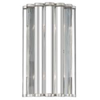 Two Light Wall Sconce by Crystorama - Elliot Collection, Polished Nickel Finish - ELL-B3002-PN