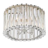 Four Light Semi Flush Mount by Crystorama - Elliot Collection, Polished Nickel Finish - ELL-B3004-PN_CEILING