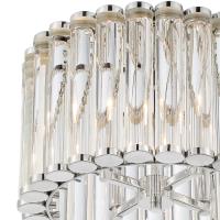 Four Light Semi Flush Mount by Crystorama - Elliot Collection, Polished Nickel Finish - ELL-B3004-PN_CEILING