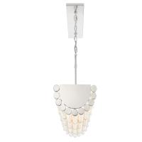 Six Light Chandelier by Crystorama - Elliot Collection, Polished Nickel Finish - ELL-B3007-PN