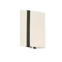 Two Light Wall Sconce by Crystorama - Fulton Collection, Black Finish - FUL-902-BK