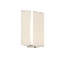 Two Light Wall Sconce by Crystorama - Fulton Collection, Polished Nickel Finish - FUL-902-PN