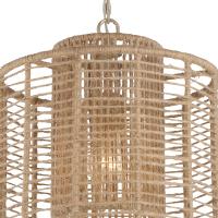 One Light Pendant by Crystorama - Jayna Collection, Burnished Silver Finish - JAY-A5001-BS