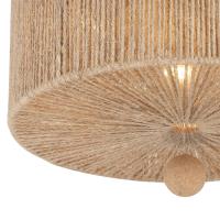 Three Light Flush Mount by Crystorama - Jessa Collection, Burnished Silver Finish - JES-B7103-BS