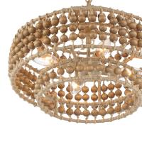 Four Light Mini Chandelier by Crystorama - Silas Collection, Burnished Silver Finish - SIL-B6003-BS