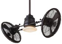 42"Performance Fan by Minka Aire - Vintage Gyro Collection, Kocoa Finish - F802L-KA