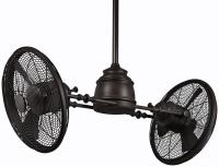 42"Performance Fan by Minka Aire - Vintage Gyro Collection, Kocoa Finish - F802L-KA