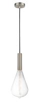 LED Mini Pendant by Innovations - Auralume Collection, Brushed Satin Nickel Finish - 198-1P-SN-BB164LED