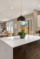 One Light Pendant by Z-Lite - Landry Collection, Matte Black + Rubbed Brass Finish - 1004P10-MB-RB