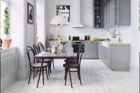 One Light Pendant by Z-Lite - Landry Collection, Matte White + Brushed Nickel Finish - 1004P14-MW-BN