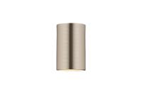 One Light Flush Mount by Z-Lite - Harley Collection, Brushed Nickel Finish - 2302F1-BN