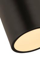 One Light Flush Mount by Z-Lite - Harley Collection, Bronze Finish - 2302F1-BRZ