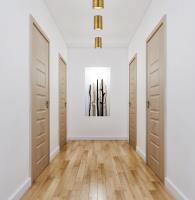 One Light Flush Mount by Z-Lite - Harley Collection, Rubbed Brass Finish - 2302F1-RB