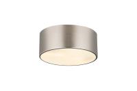 Two Light Flush Mount by Z-Lite - Harley Collection, Brushed Nickel Finish - 2302F2-BN
