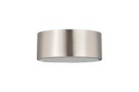 Two Light Flush Mount by Z-Lite - Harley Collection, Brushed Nickel Finish - 2302F2-BN