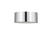 Two Light Flush Mount by Z-Lite - Harley Collection, Chrome Finish - 2302F2-CH