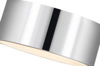 Two Light Flush Mount by Z-Lite - Harley Collection, Chrome Finish - 2302F2-CH