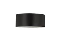 Two Light Flush Mount by Z-Lite - Harley Collection, Matte Black Finish - 2302F2-MB