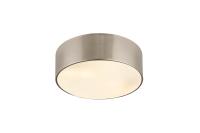 Three Light Flush Mount by Z-Lite - Harley Collection, Brushed Nickel Finish - 2302F3-BN