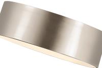 Three Light Flush Mount by Z-Lite - Harley Collection, Brushed Nickel Finish - 2302F3-BN