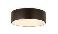 Three Light Flush Mount by Z-Lite - Harley Collection, Bronze Finish - 2302F3-BRZ