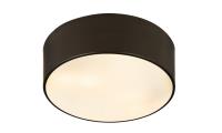 Three Light Flush Mount by Z-Lite - Harley Collection, Bronze Finish - 2302F3-BRZ